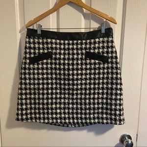 Black and white checkered skirt - Joe Fresh - Size 14